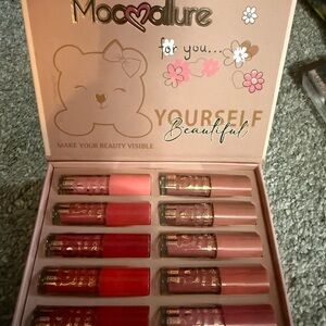 Lip Gloss Set - Red, Pink, Nude Shades